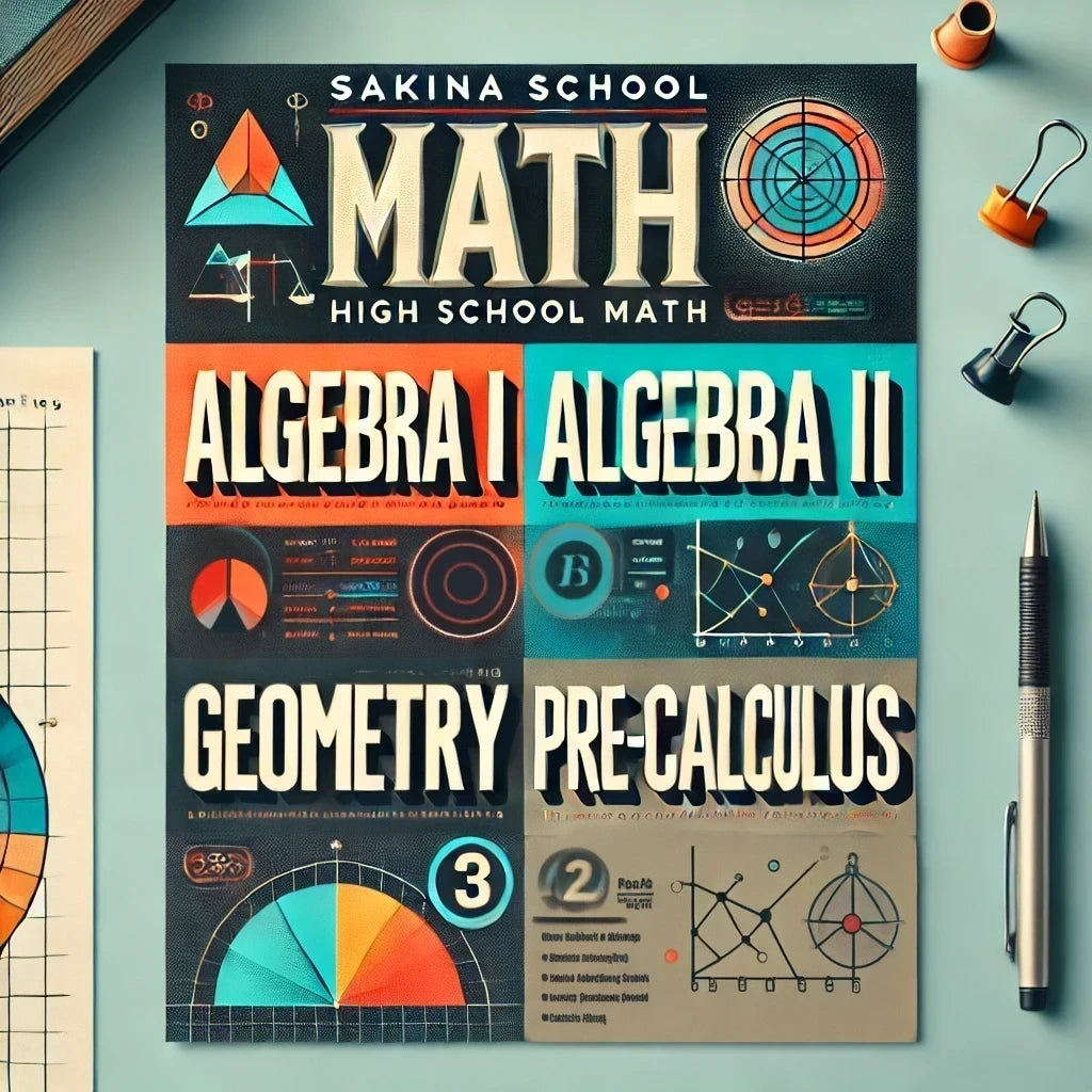 HIGH SCHOOL MATH (ALGEBRA I, ALGEBRA II, GEOMETRY, AND PRE-CALCULUS)